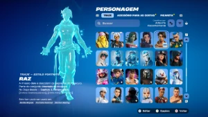 Conta fortnite cheia de danças e skins gemada - Epic Games