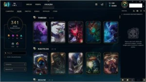 Conta League of Legends. LOL