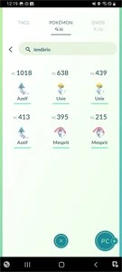 Pokemon Go - Trio do Lago,Regionais Raros e mais