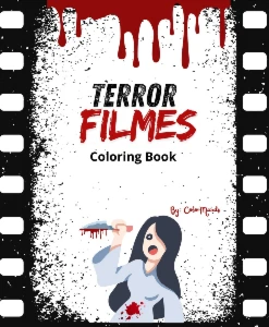 Livro de colorir Terror com 16 livros - eBooks