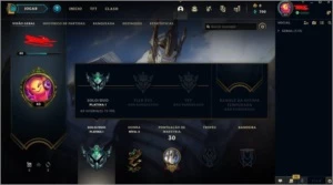 CONTA SMURF PLATINA 1 - League of Legends LOL