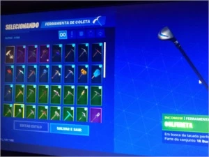 conta fortnite com + 130 skins + SALVE O MUNDO!