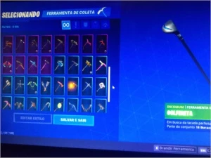 conta fortnite com + 130 skins + SALVE O MUNDO!