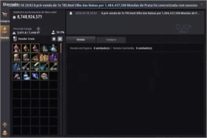 BDO STRIKER 62 - 279 AP - FULL TET - EMAIL OK! ITENS PW2 - Black Desert