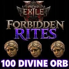 Divine Orb PoE 2 - Forbidden Rites - Path of Exile 1 e 2