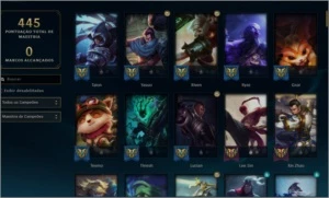 Conta League of Legends LOL