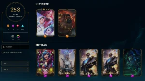 Conta LOL - LVL 720+  / 258Skins + 181 Chromas - League of Legends