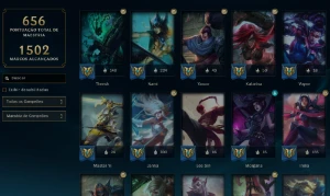 Conta LOL - LVL 720+  / 258Skins + 181 Chromas - League of Legends