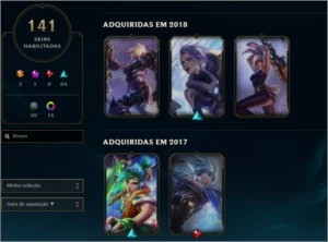 Conta League of Legends Bronze LOL