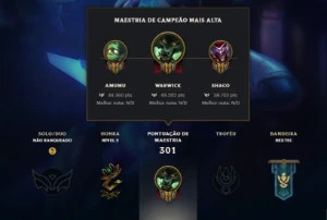 Conta de lol level 166 com 30 skins - League of Legends