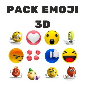 Pack Emojis 3D