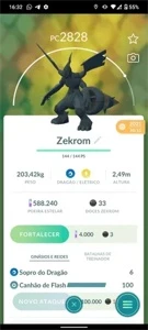 Zekrom - Pokémon Go