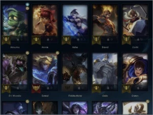 Conta diamante 2 LoL. - League of Legends