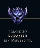 Conta diamante 2 LoL. - League of Legends
