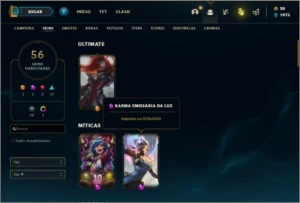 Conta Diamante 4 com RYZE TRIUNFANTE - League of Legends LOL