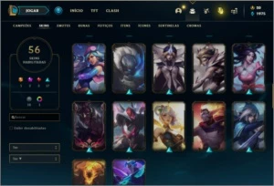 Conta Diamante 4 com RYZE TRIUNFANTE - League of Legends LOL