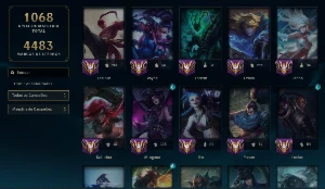 Conta League of Legends lol, Conta de 2013