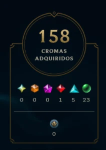 Conta League of Legends lol, Conta de 2013