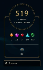 Conta League of Legends lol, Conta de 2013