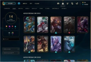 vendo conta platina - League of Legends LOL