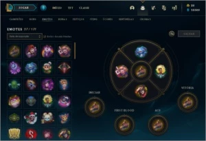 vendo conta platina - League of Legends LOL