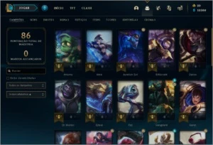 vendo conta platina - League of Legends LOL