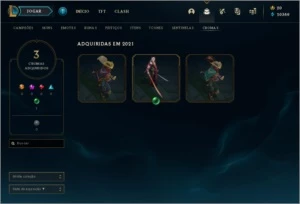 vendo conta platina - League of Legends LOL