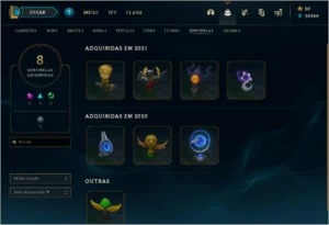 vendo conta platina - League of Legends LOL
