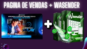 Página de Venda Facebook Ads + Bonus WaSender - Others