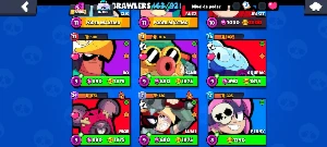 🔥 Conta De Brawl Stars À Venda – 63 Brawlers, Skin Raras