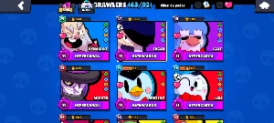 🔥 Conta De Brawl Stars À Venda – 63 Brawlers, Skin Raras