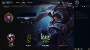 Conta Platina 2 - League of Legends LOL