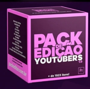 Pack de Edição Youtubers - Serviços Digitais