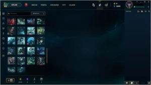 Conta platina 4 - League of Legends LOL