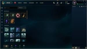 Conta platina 4 - League of Legends LOL