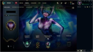 Conta platina 4 - League of Legends LOL