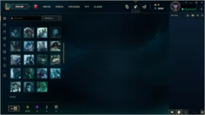 Conta platina 4 - League of Legends LOL