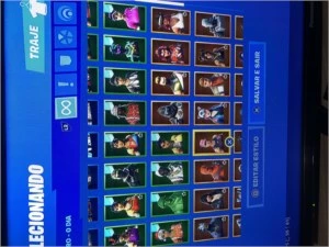 Conta fortnite session 2 com cavaleiro negro.