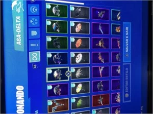 Conta fortnite session 2 com cavaleiro negro.