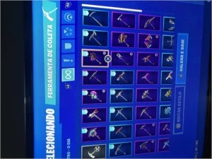 Conta fortnite session 2 com cavaleiro negro.