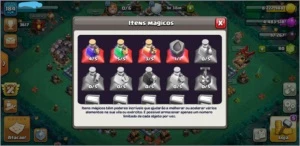 CONTA CLASH OF CLANS CV13 VÁRIAS SKINS