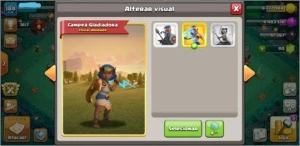 CONTA CLASH OF CLANS CV13 VÁRIAS SKINS