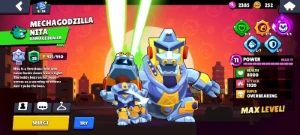 Conta Brawl Stars Mega Rara (Skins Exclusivas) 30K