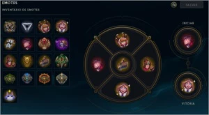 Conta Plat 5 | Flex Ouro 4 com muitas skins - League of Legends LOL