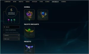 Conta Lol Ouro 3, ótimas skins! - League of Legends