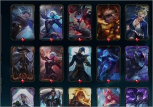 Conta Lol Diamante 4 soloq com 202 skins - League of Legends