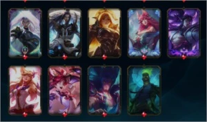 Conta Lol Diamante 4 soloq com 202 skins - League of Legends