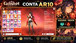 🎮 Conta Genshin Impact – Ar10