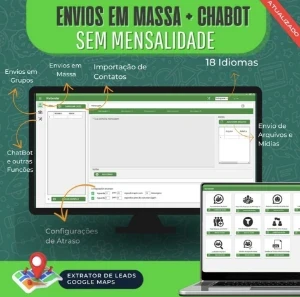 Wasender 3.4 - Envio de mensagens em massa sem mensalidade