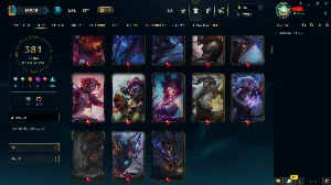 Mono Akali - Unico dono - conta criada desde a S8 - League of Legends LOL